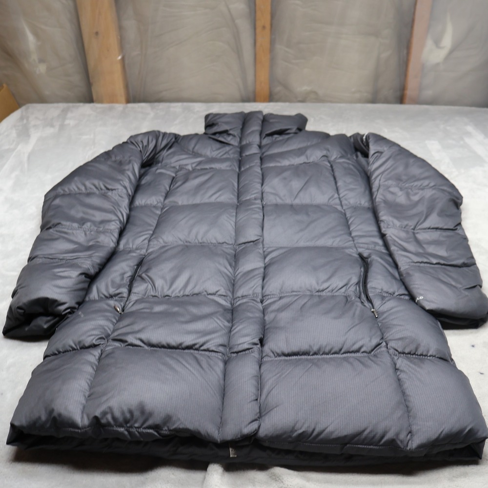 Columbia Down Jacket Womens Medium Black‎ Insulated Winter Long Quilted Puffer